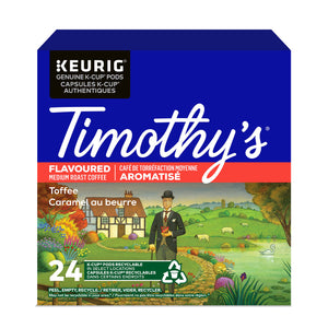 Timothy's Toffee K-Cup® Pods 24 Pack