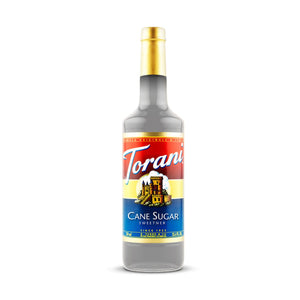 Torani Cane Sugar Sweetener Syrup 750ml Plastic Bottle