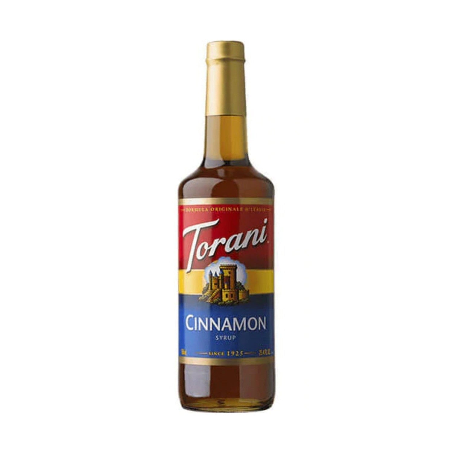 Torani Cinnamon Syrup, 750ml Glass Bottle