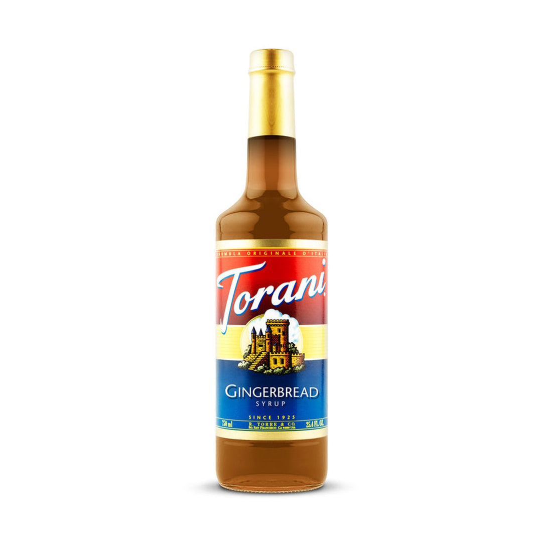 Torani Gingerbread Syrup 750ml Glass Bottle