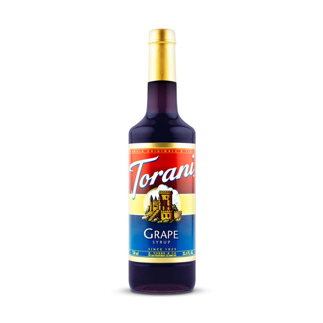 Torani Grape Syrup 750ml Glass Bottle