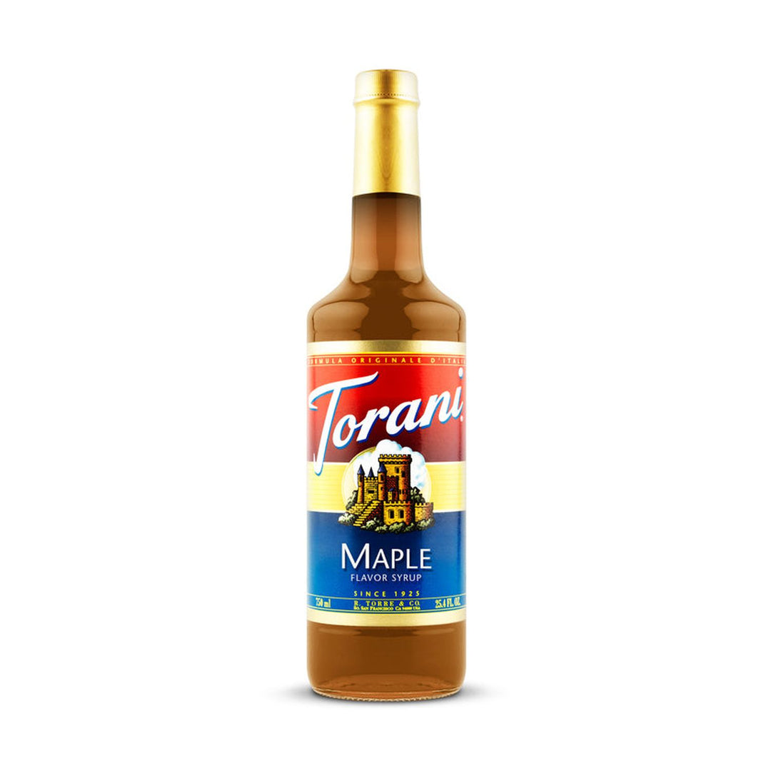 Torani Maple Syrup 750ml Glass Bottle