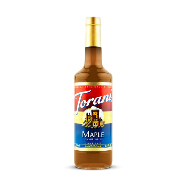 Torani Maple Syrup 750ml Glass Bottle