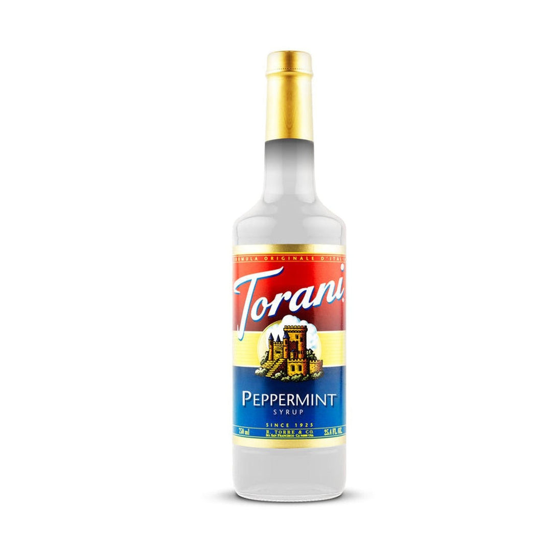 Torani Peppermint Syrup, 750ml Plastic Bottle