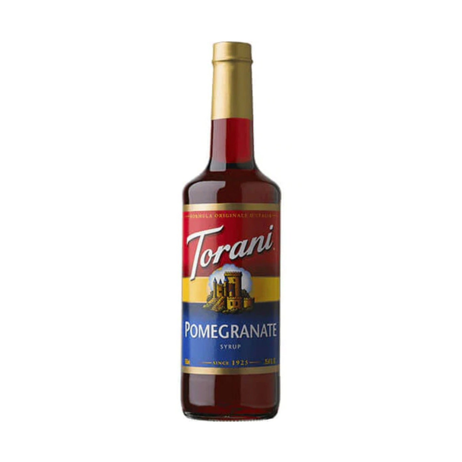 Torani Pomegranate Syrup, 750ml Plastic Bottle