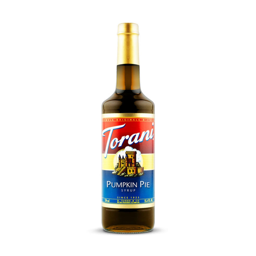 Torani Pumpkin Pie Syrup, 750ml Plastic Bottle