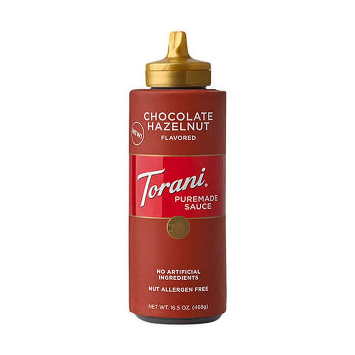 Torani Puremade Chocolate Hazelnut Sauce, 16.5 oz