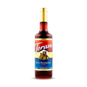 Torani Red Raspberry Syrup 750ml Glass Bottle