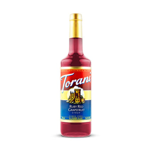 Torani Ruby Red Grapefruit Syrup, 750ml Glass Bottle