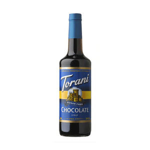 Torani Sugar Free Chocolate Syrup, 750ml Plastic Bottle