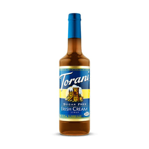 Torani Sugar Free Irish Cream Syrup 750ml Glass Bottle