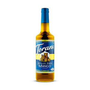 Torani Sugar Free Mango Syrup 750ml Glass Bottle