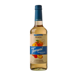 Torani Puremade Zero Sugar Peach Syrup, 750 ml