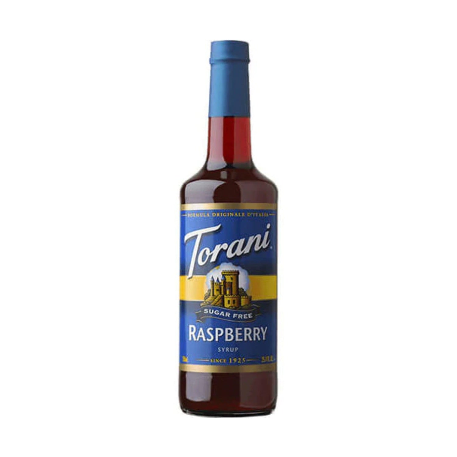 Torani Sugar Free Raspberry Syrup, 750ml Plastic Bottle
