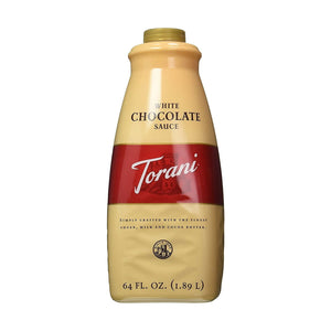 Torani White Chocolate Sauce 64 oz