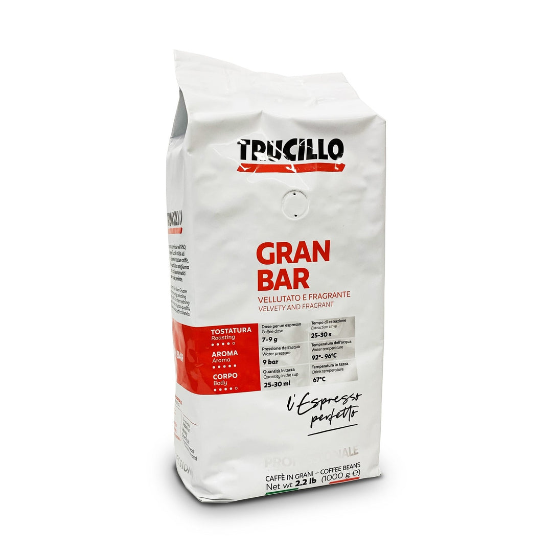 Trucillo Espresso Gran Bar Whole Bean Coffee 1kg