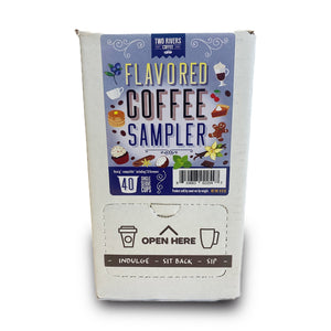 Two Rivers Flavoured Variety Single Serve Coffee, 40 Pack