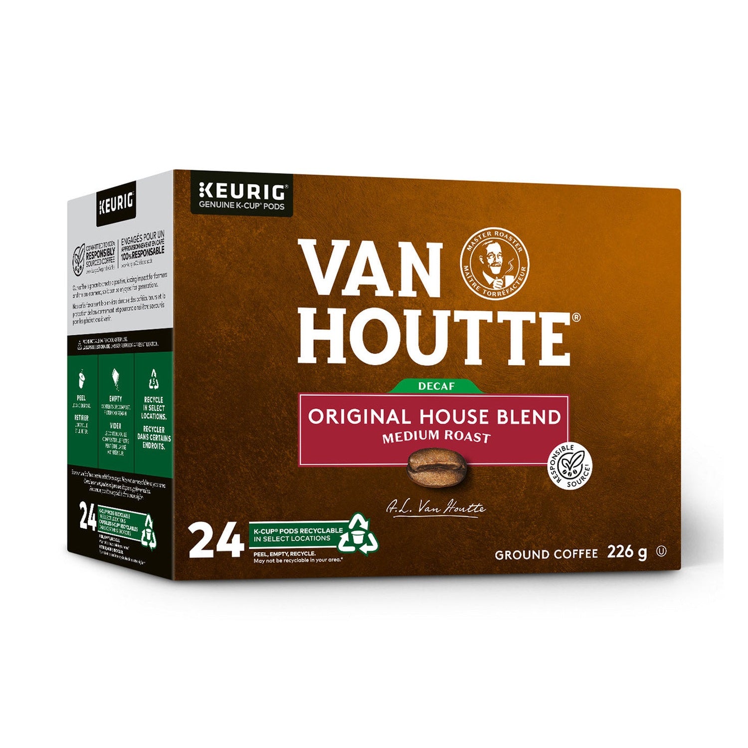 Van Houtte Decaf Original House Blend K-Cup® Pods 24 Pack