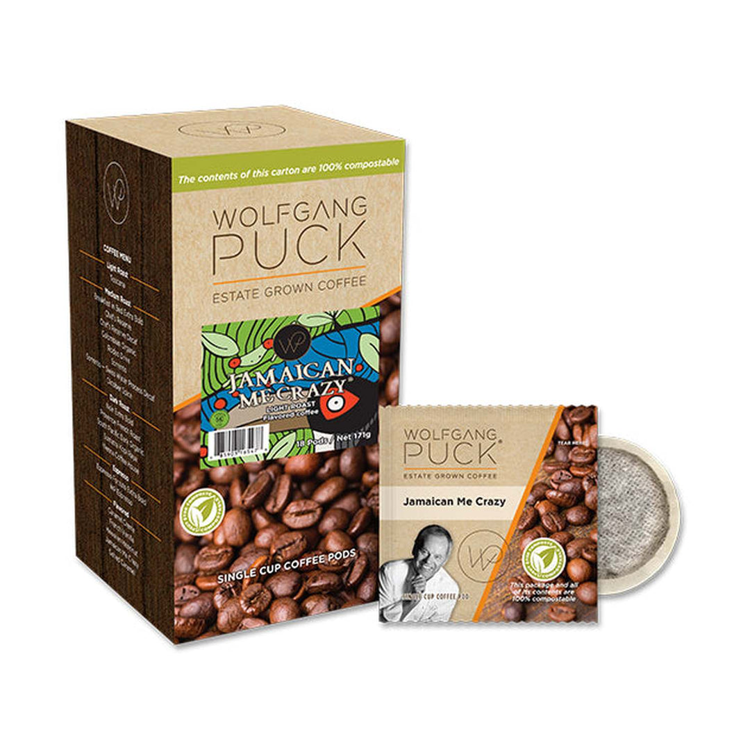 Wolfgang Puck Jamaican Me Crazy Coffee Pods 18 Pack
