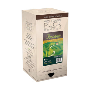 Wolfgang Puck Toscana Coffee Pods, 18 Pack