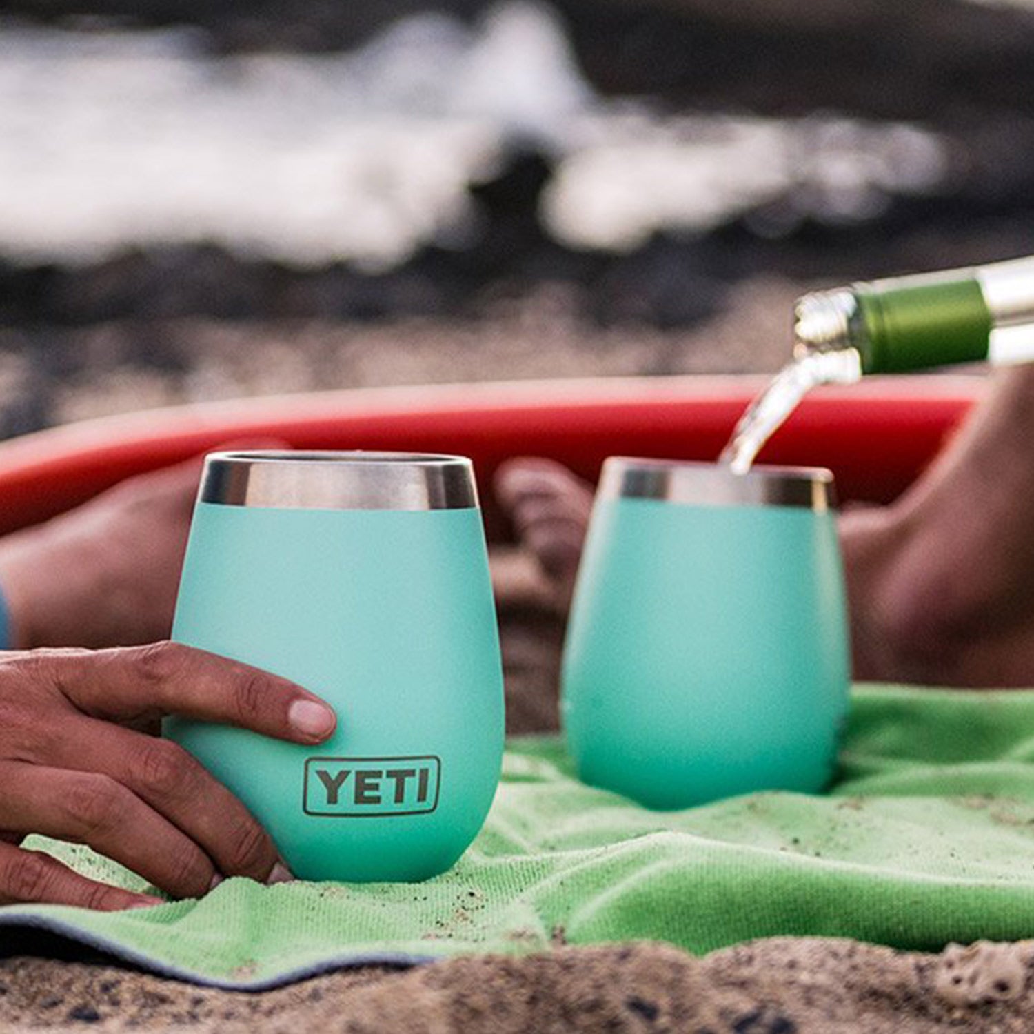 YETI Rambler 10 oz. Wine Tumbler, Seafoam