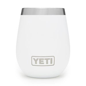 YETI Rambler 10 oz. Wine Tumbler with Magslider Lid, White