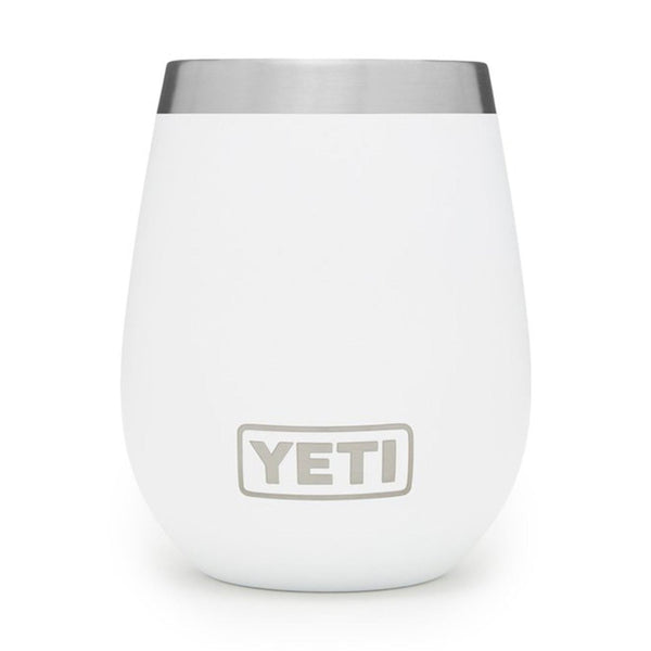 YETI Rambler 10 oz. Wine Tumbler with Magslider Lid, White
