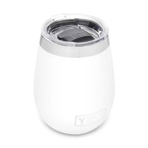 YETI Rambler 10 oz. Wine Tumbler with Magslider Lid, White