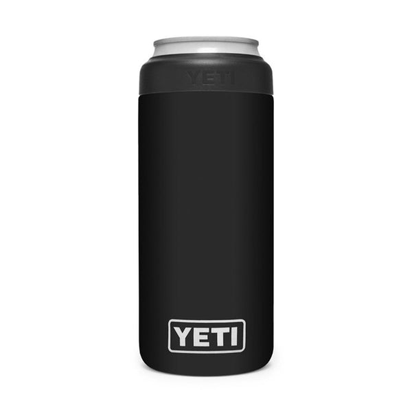 YETI Rambler 12 oz. Colster Slim 2.0 Can Insulator, Black