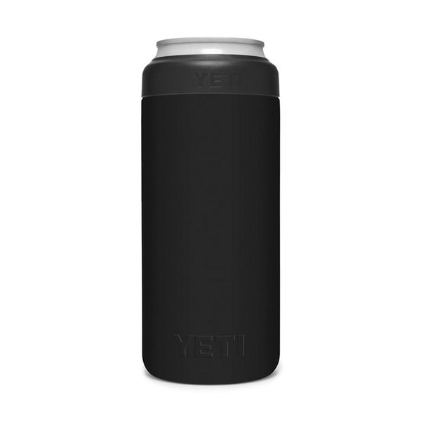 YETI Rambler 12 oz. Colster Slim 2.0 Can Insulator, Black