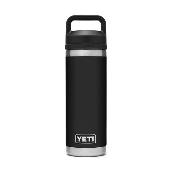 YETI Rambler 18 oz. Bottle with Chug Cap, Black