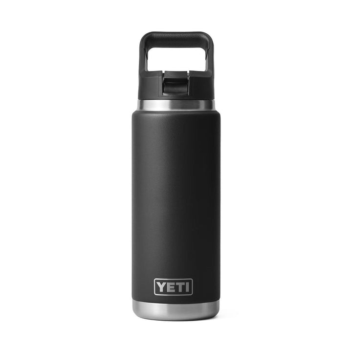 YETI Rambler 26 oz. Bottle With Straw Cap, Black