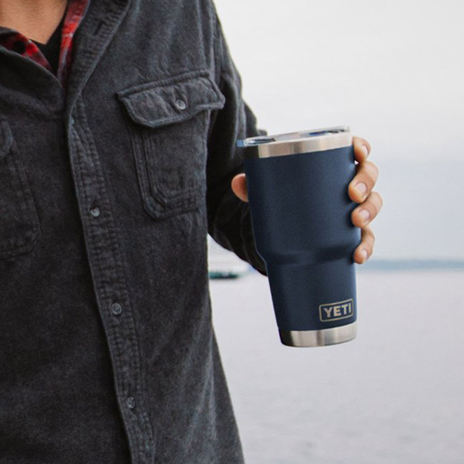 YETI Rambler 30 oz. Tumbler with Magslider Lid, Navy