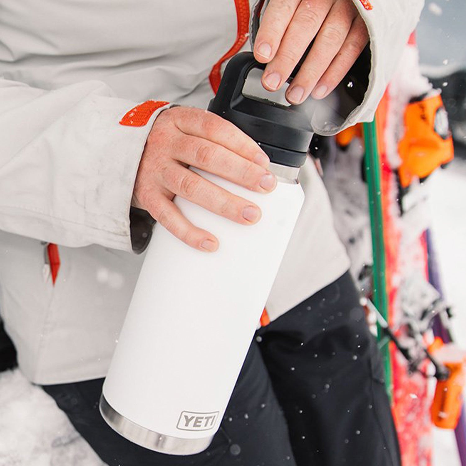 YETI Rambler 36 oz. Bottle with Chug Cap, White