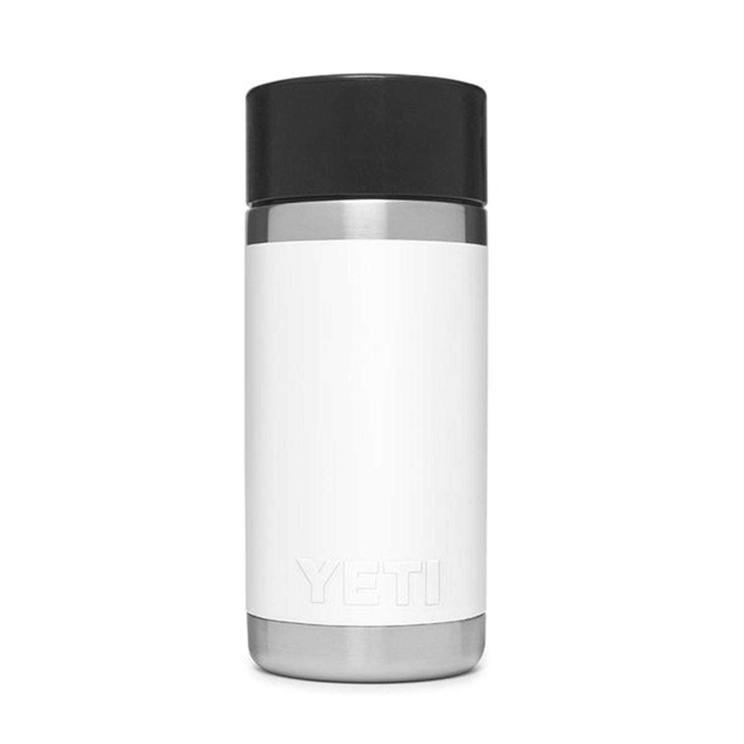 YETI Rambler 12 oz. Bottle with Hotshot Cap, White – ECS Coffee