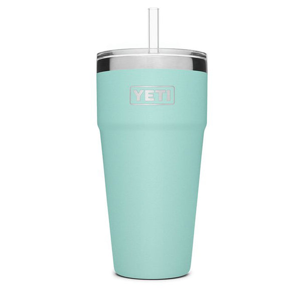 YETI Rambler 26 oz. Stackable Cup with Straw Lid, Seafoam