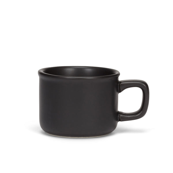Abbott Matte Espresso Cup Black, 3oz