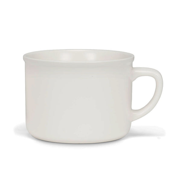 Abbott Cappuccino Matte White Mug, 8oz