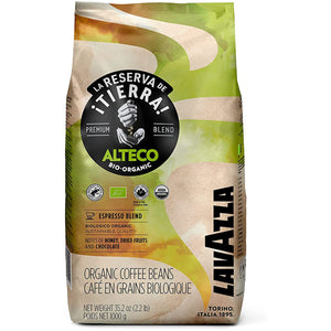 Lavazza Tierra Alteco Organic Whole Bean Espresso 1kg