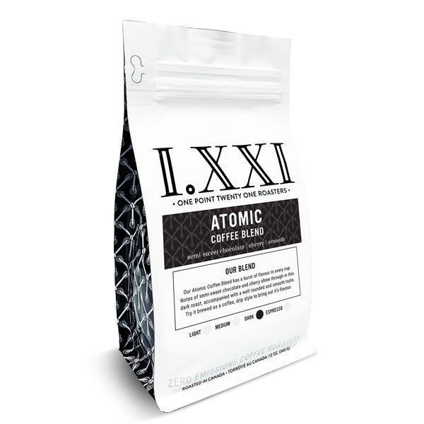 I.XXI Atomic Blend Whole Bean Coffee, 12 oz.