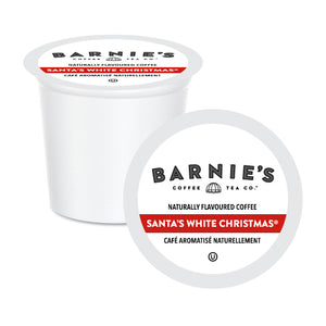 Barnie's Santa's White Christmas Single Serve Coffee 24 Pack