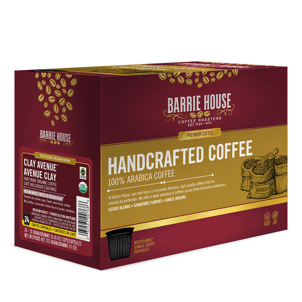 Barrie House Clay Avenue Single Serve Coffee 24 Pack