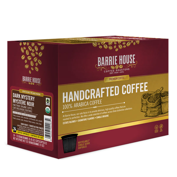 Barrie House Dark Mystery Single Serve Coffee 24 Pack