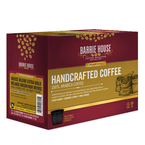Barrie House House Blend XB Single Serve Coffee 24 Pack