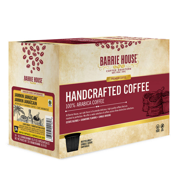 Barrie House Jammin Jamaican Single Serve Coffee 24 Pack