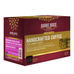 Barrie House 10% Kona Blend Single Serve Coffee 24 Pack