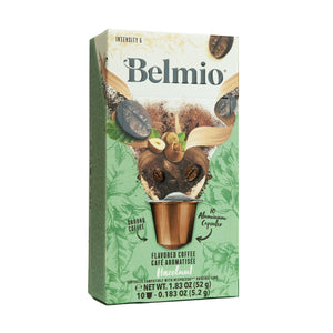 Belmio Hazelnut Nespresso® Compatible Capsules, 10 Pack
