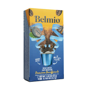 Belmio Premium Decaffeinato Nespresso® Compatible Capsules, 10 Pack