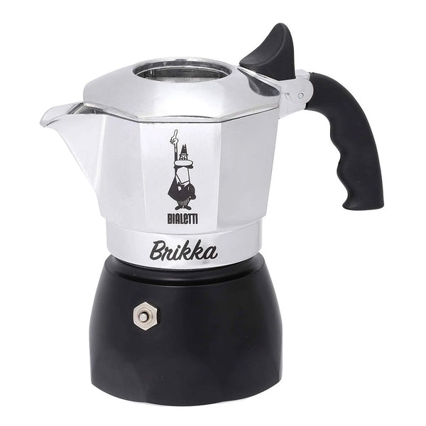 Bialetti Brikka Stovetop Espresso Maker - Black