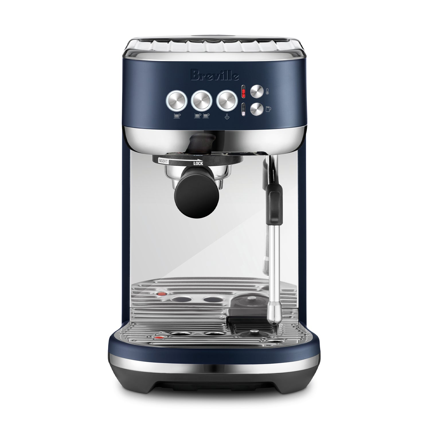 Breville Bambino Plus Automatic Espresso Machine in Damson Blue